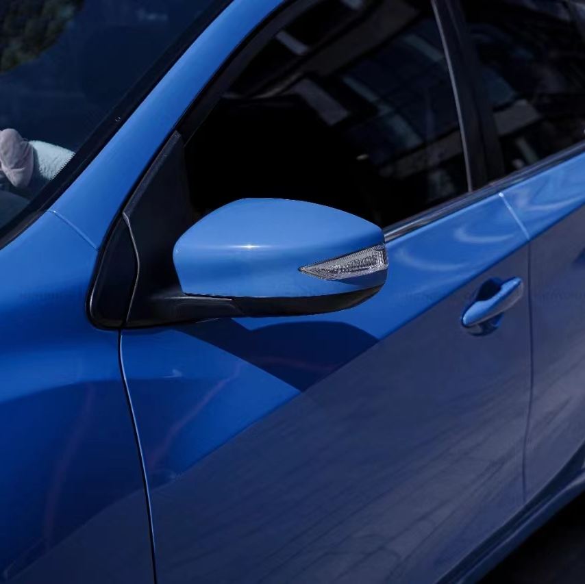 Ravoony Plus Abudhabi Blue Car Vinyl Wrap Nissan Tiida Wrap