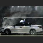 Ravoony Plus Glossy Laser White Car Vinyl Wrap Nissan Altima Wrap