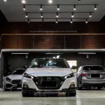 Ravoony Plus Glossy Laser White Car Vinyl Wrap Nissan Altima Wrap