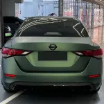 Ravoony Plus Matte Emerald Green Car Vinyl Wrap Nissan Sylphy Wrap
