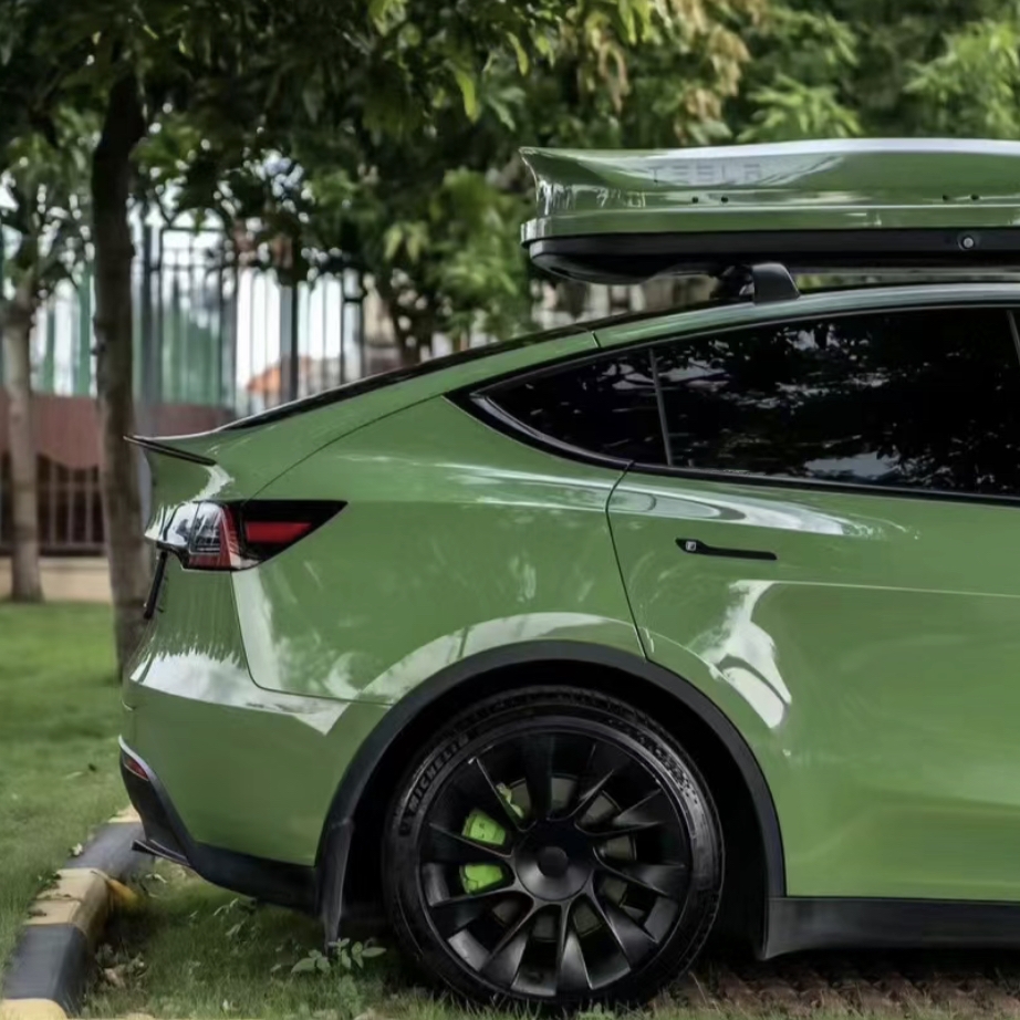  Ravoony Plus Porsche Gloss Olive Green Vinyl Car Wrap Subaru Wrap