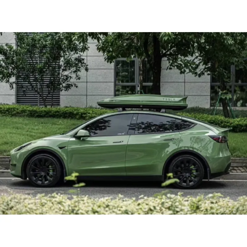Porsche Gloss Olive Green Vinyl Car Wrap Subaru Wrap