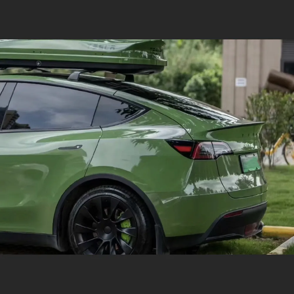  Ravoony Plus Porsche Gloss Olive Green Vinyl Car Wrap Subaru Wrap