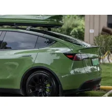 Porsche Gloss Olive Green Vinyl Car Wrap Subaru Wrap
