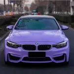 Ravoony Plus Glossy Lavender Purple Car Wrap BMW M4 Wrap