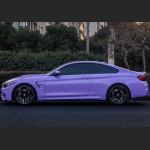 Ravoony Plus Glossy Lavender Purple Car Wrap BMW M4 Wrap