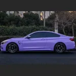 Ravoony Plus Glossy Lavender Purple Car Wrap BMW M4 Wrap