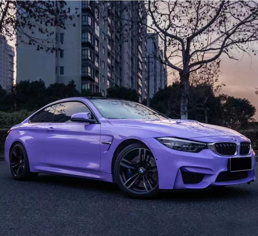 light purple car