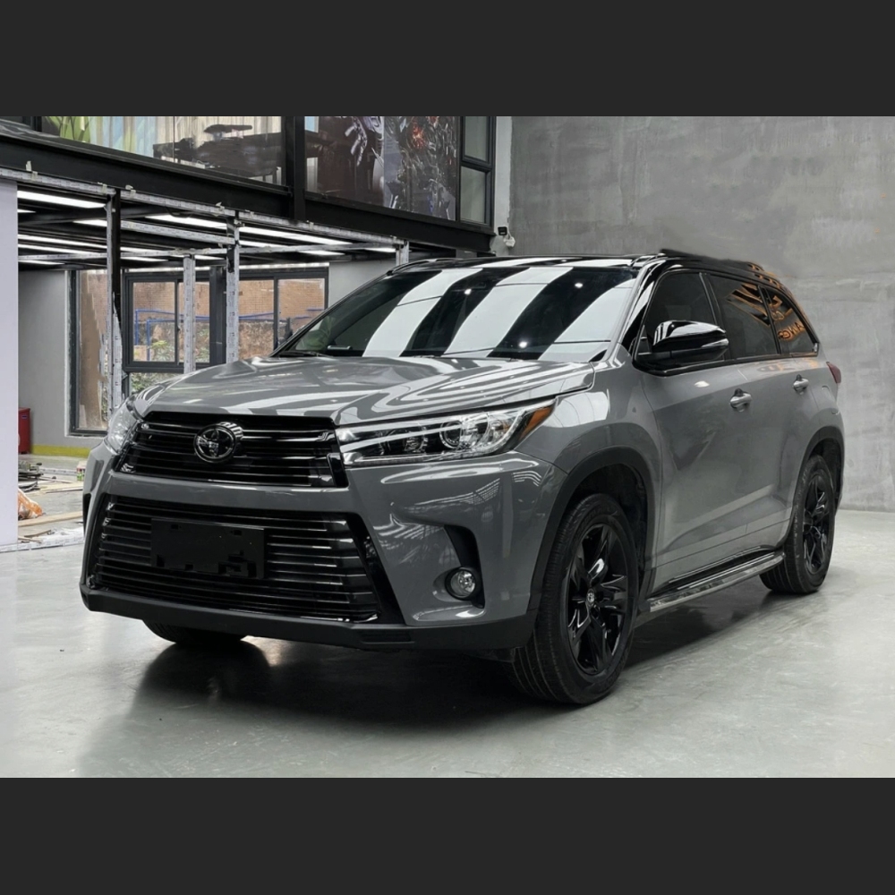 Ravoony Plus Light Nardo Grey Wrap Toyota Highlander Vinyl Wrap