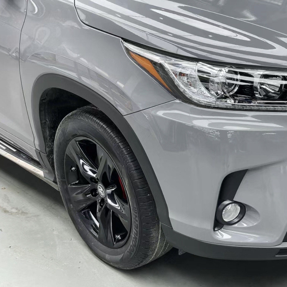 Ravoony Plus Light Nardo Grey Wrap Toyota Highlander Vinyl Wrap