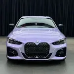 Ravoony Plus Twin Silver Purple Car Vinyl Wrap BMW 4 Series Wrap