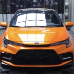 Ravoony Plus Gloss Burnt Orange Car Wrap Toyota Vinyl Wrap