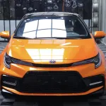 Ravoony Plus Burnt Orange Car Wrap Toyota Vinyl Wrap