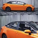 Ravoony Plus Burnt Orange Car Wrap Toyota Vinyl Wrap