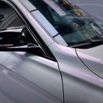 Ravoony Plus PET Glossy White to Purple Vinyl Car Wrap  BMW 3 Series Wrap