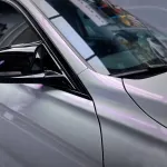 Ravoony Plus Glossy White to Purple Vinyl Car Wrap  BMW 3 Series Wrap