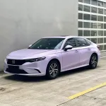 Ravoony Plus Twin Silver Purple Car Vinyl Wrap Honda Wrap