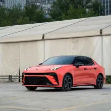 Glossy Coral Orange Vinyl Wrap