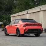 Ravoony Plus Glossy Coral Orange Vinyl Wrap