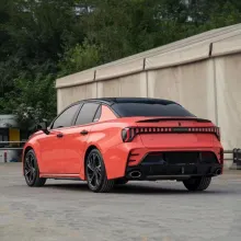 Glossy Coral Orange Vinyl Wrap