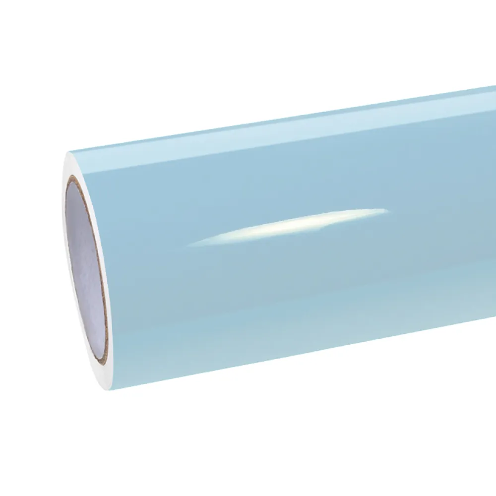 Ravoony Plus Glossy Crystal Glacier Blue Car Wrap Audi A5 Wrap