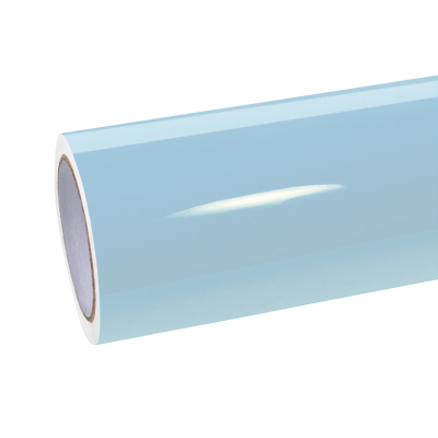 Ravoony Plus Glossy Crystal Glacier Blue Car Wrap 01