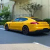  Ravoony Glossy Metallic Yellow Car Wrap