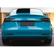 Glossy Miami Blue Vinyl Wrap