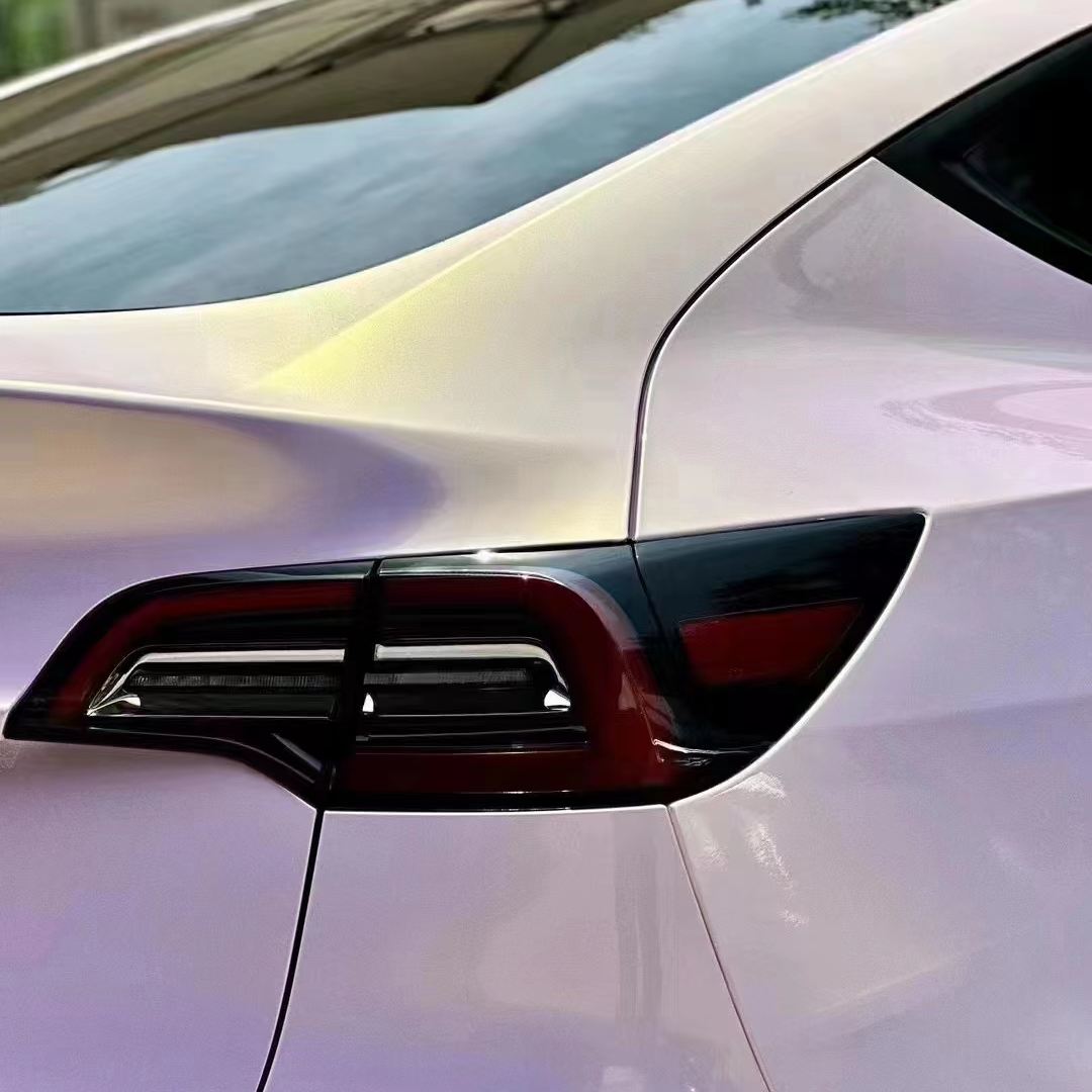 Ravoony Plus PET Glossy Glazed Pink Gold Car Wrap