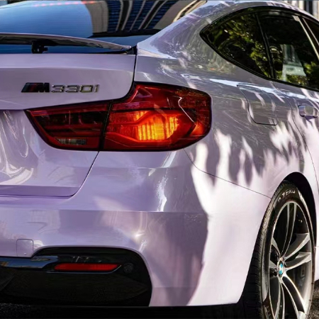 Ravoony Plus Glossy Violet Star Car Wrap BMW 330i Wrap