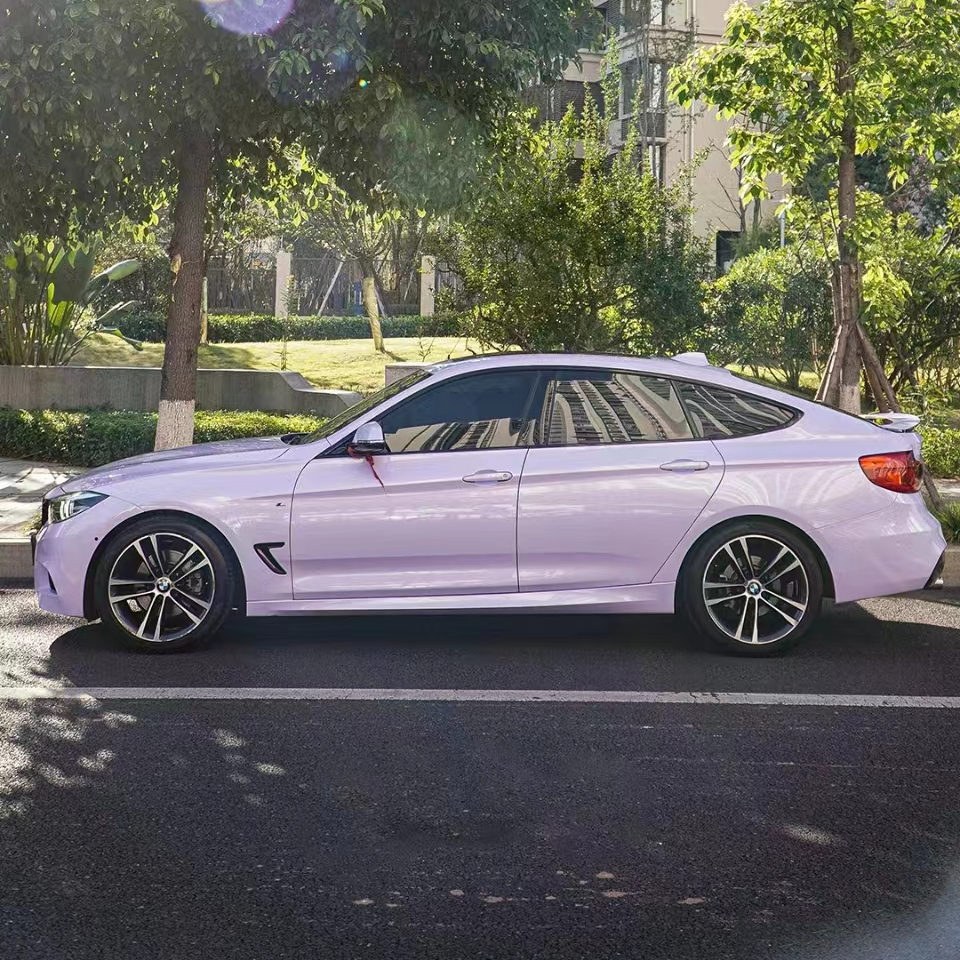 Ravoony Plus Glossy Violet Star Car Wrap BMW 330i Wrap