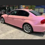 Ravoony Plus Twin Candy Purple Pink Color Fliper Car Wrap BMW 3 Series Wrap