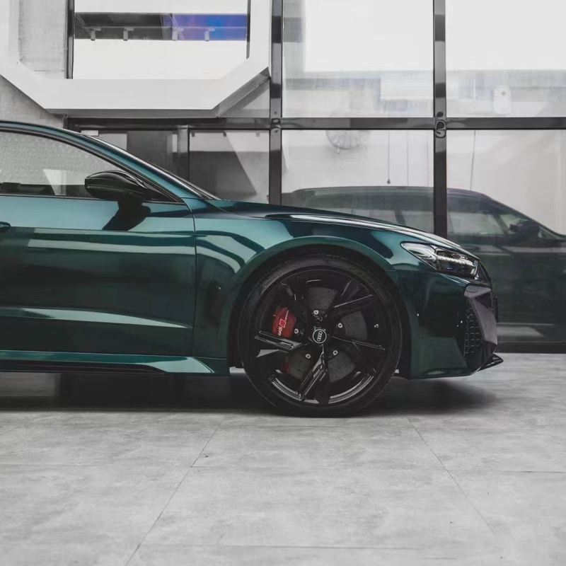 Gloss Metallic Midnight Green Car Wrap