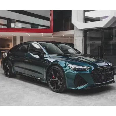Ravoony Plus Gloss Metallic Midnight Green Car Wrap 02