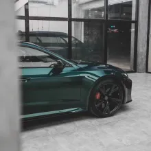Gloss Metallic Midnight Green Car Wrap