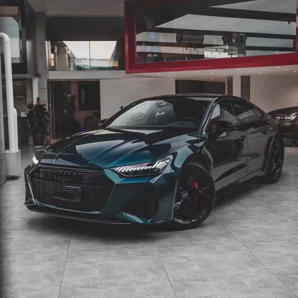 Ravoony Plus Gloss Metallic Midnight Green Car Wrap