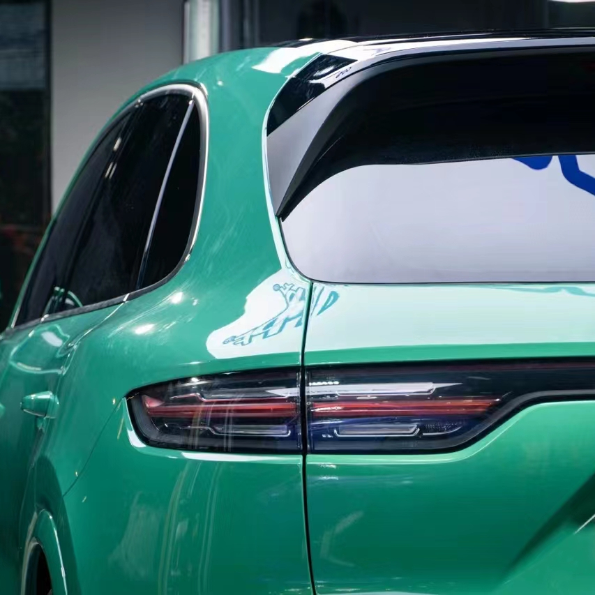 Ravoony Plus PET Gloss Vintage Green Car Viny Wrap