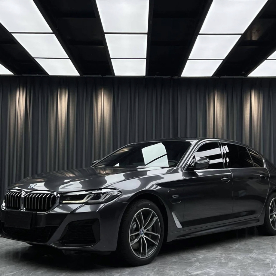 Ravoony Plus Porsche Gloss Agate Grey Car Vinyl Wrap