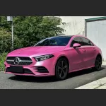 Ravoony Plus Pure Metal Princess Pink Car Vinyl Wrap