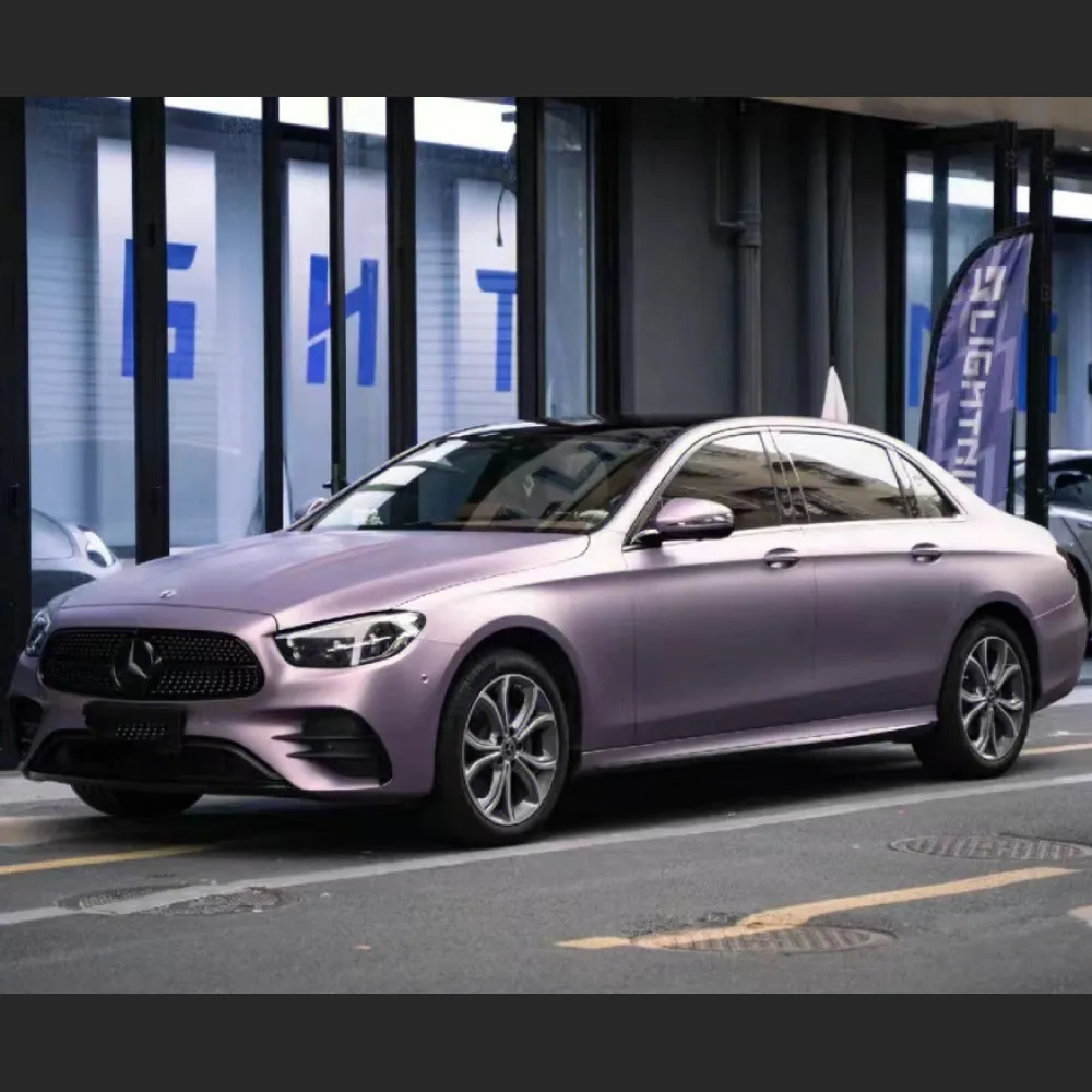   Ravoony Plus Ultra-Matte Pink Purple Car Vinyl Wrap