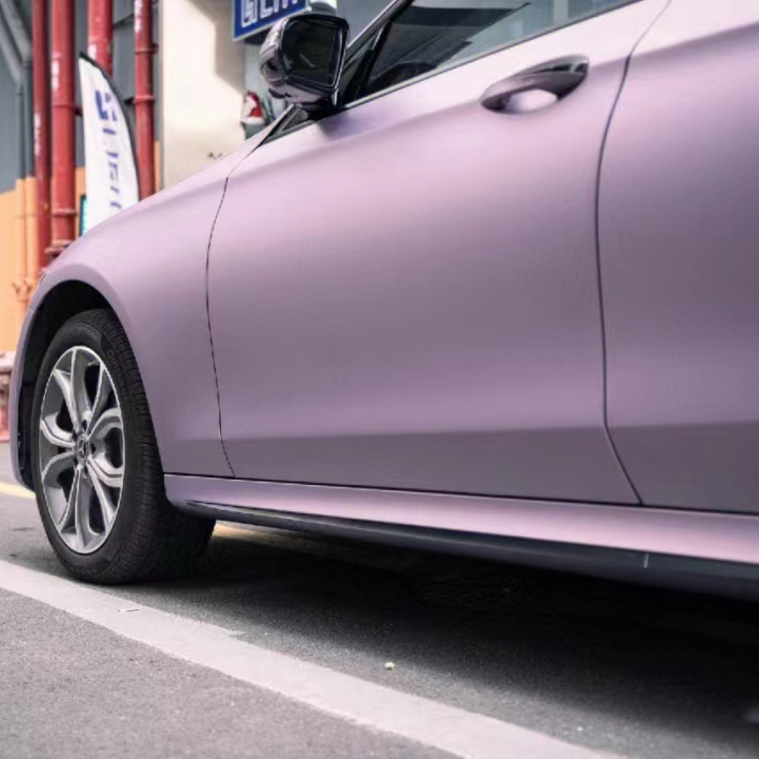   Ravoony Plus Ultra-Matte Pink Purple Car Vinyl Wrap