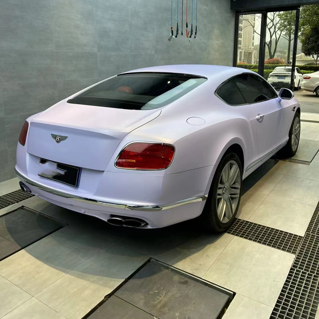 Ravoony Plus Ultra-Matte Violet Star Car Wrap