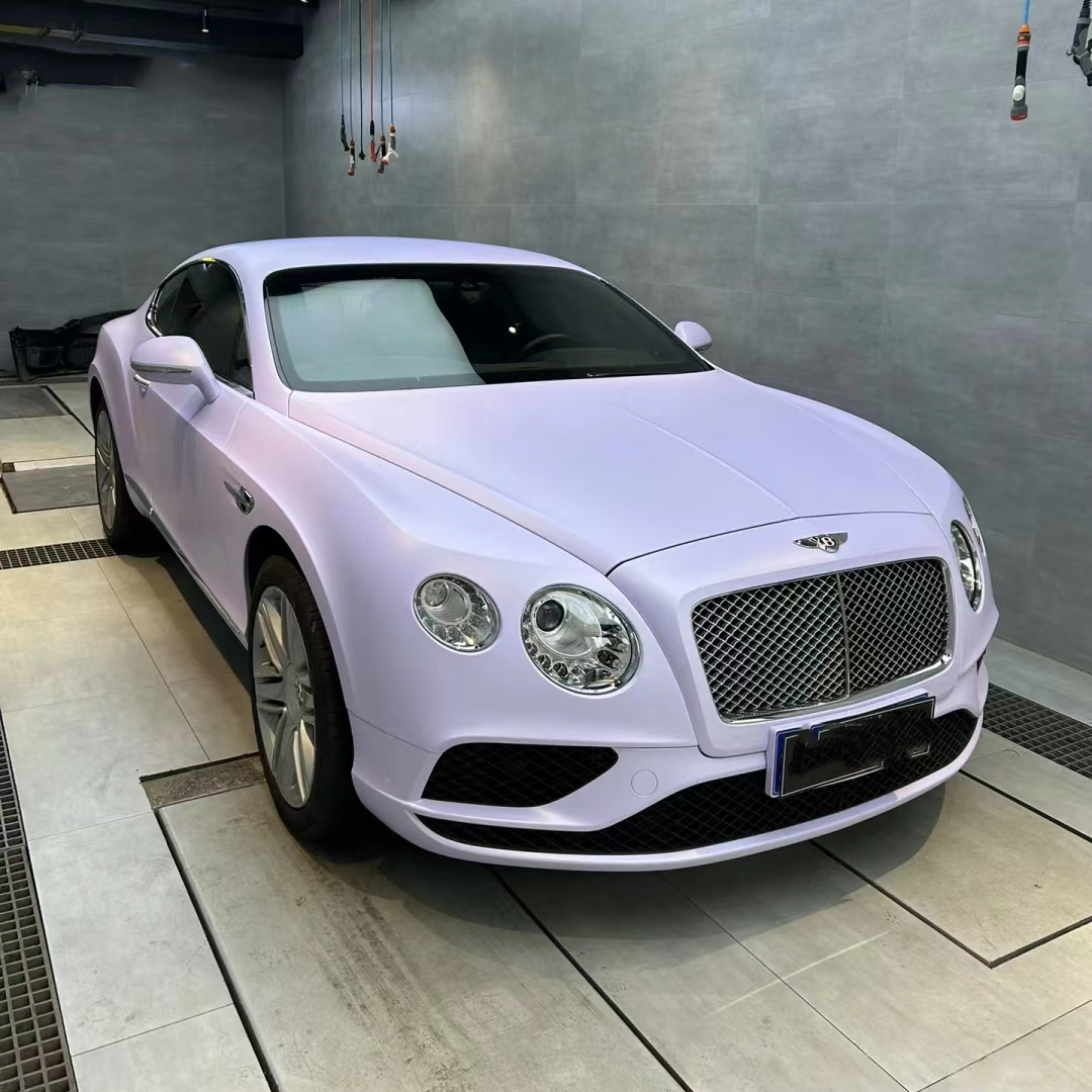Ravoony Plus Ultra-Matte Violet Star Car Wrap