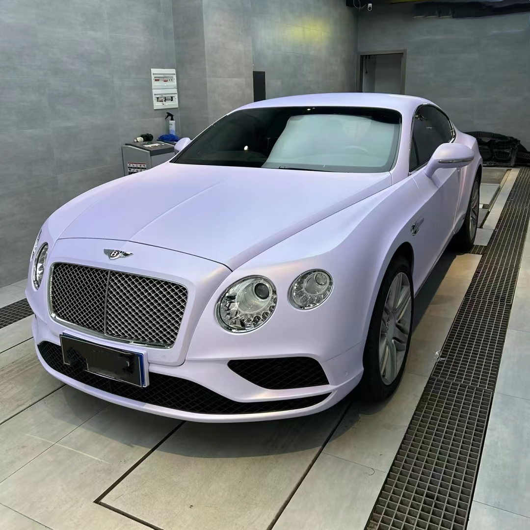 Ravoony Plus Ultra-Matte Violet Star Car Wrap