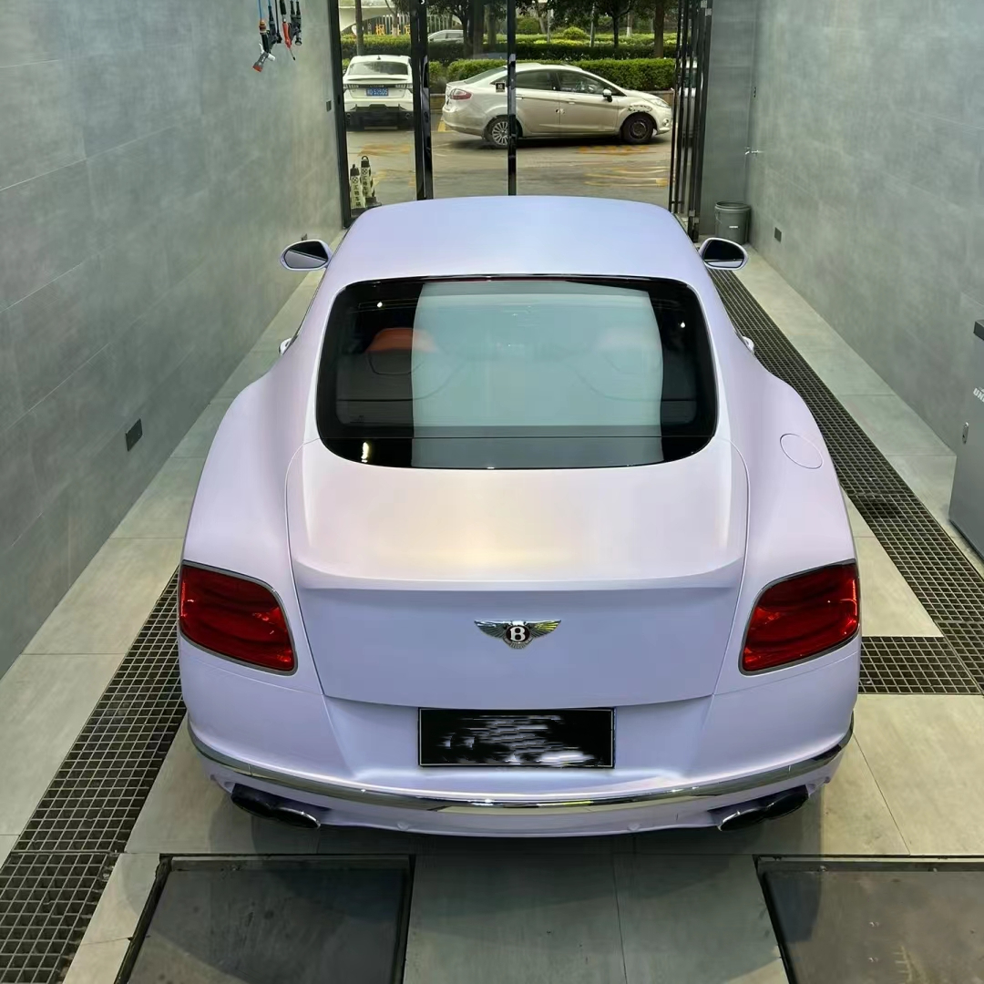 Ravoony Plus Ultra-Matte Violet Star Car Wrap