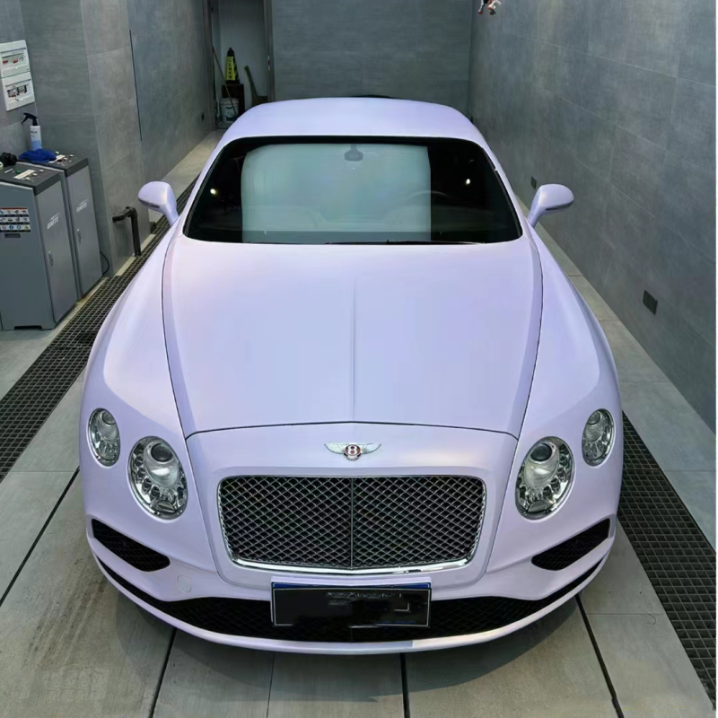 Ravoony Plus Ultra-Matte Violet Star Car Wrap