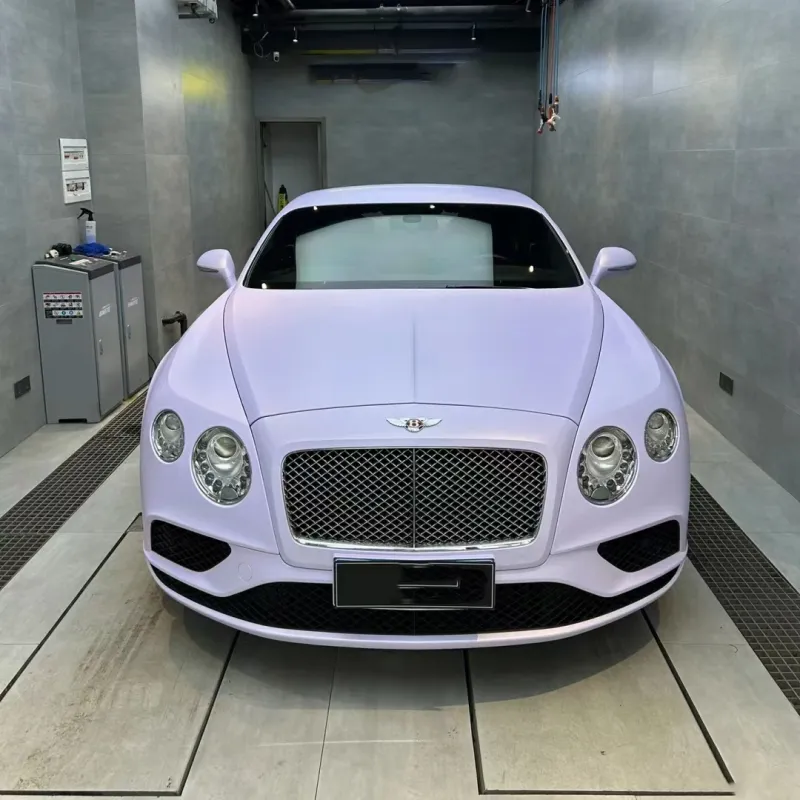 Ravoony Plus Ultra-Matte Violet Star Car Wrap