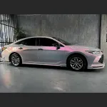 Ravoony Plus Twin Candy Grey Red Color Fliper Car Wrap Toyota Avalon Wrap