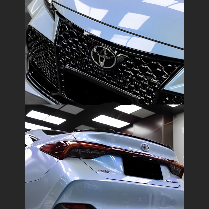 Ravoony Plus Fancy Rock Grey Color Fliper Car Wrap Toyota Avalon Wrap