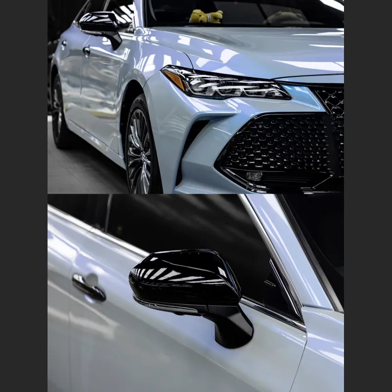  Ravoony Plus Fancy Rock Grey Color Fliper Car Wrap Toyota Avalon Wrap